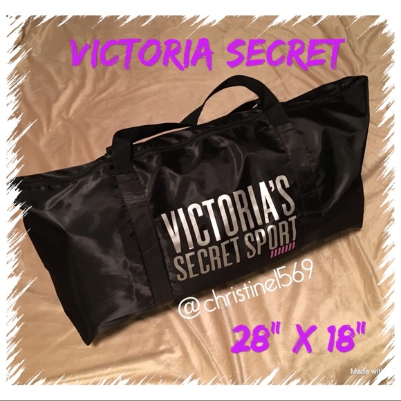 Victoria's Secret Handbags - 🆕🖤VICTORIA’S SECRET🖤 Large Duffle Bag